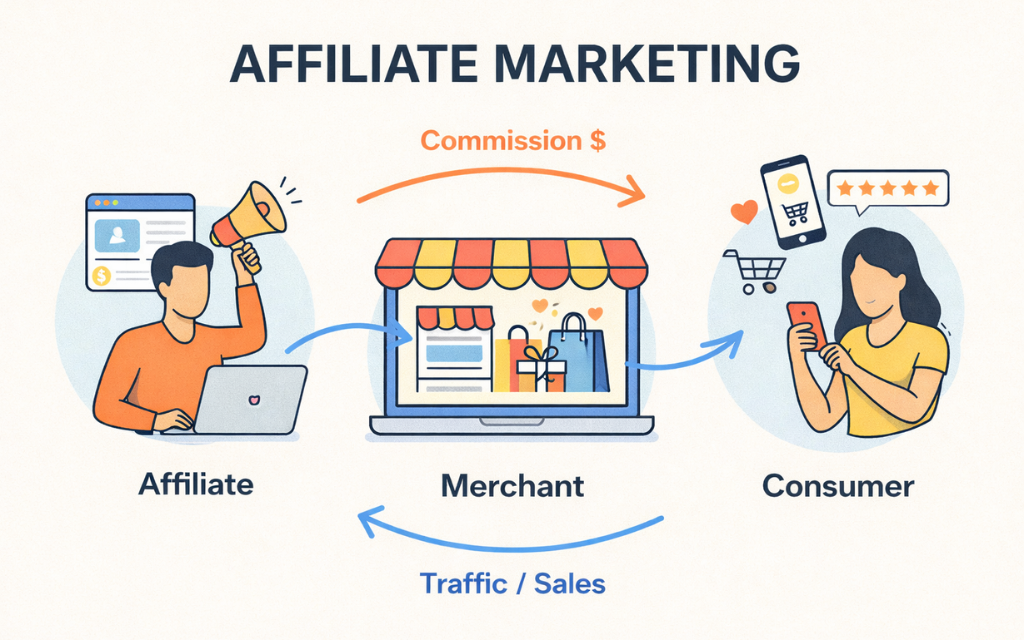 affiliate-marketing-for-e-handel